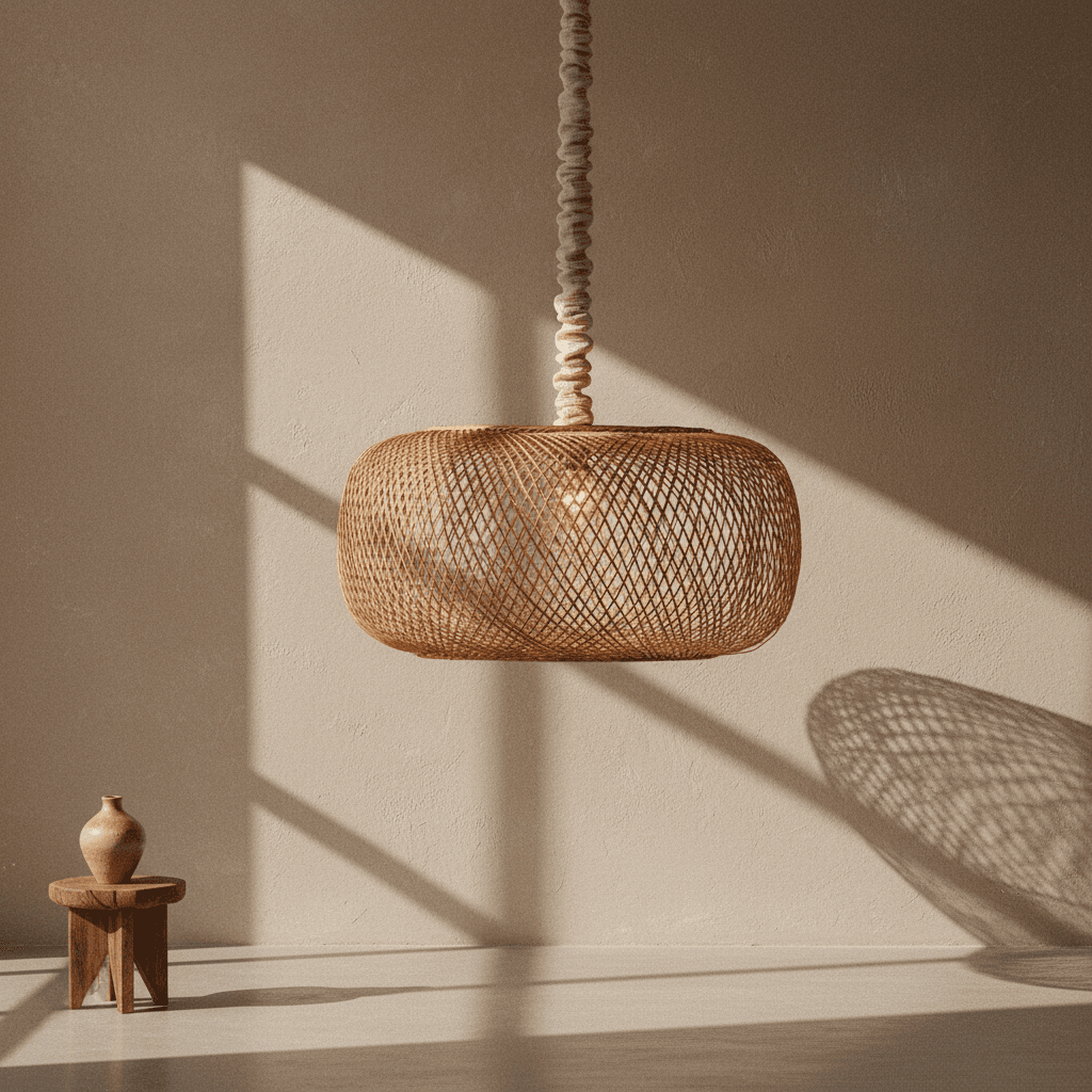 Suspension Rotin